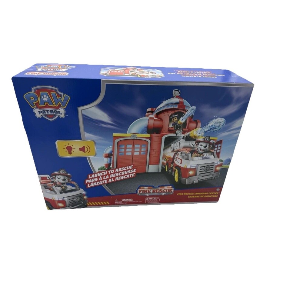 Paw Patrol Fire Rescue Command Center with Marshall Figure, 1, Multicolor